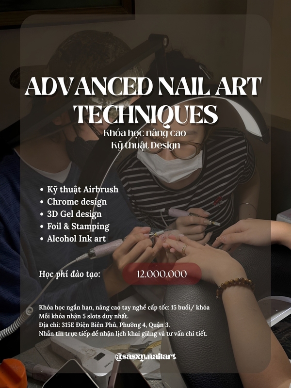 Hoc nail in District 1 tai Sasxy